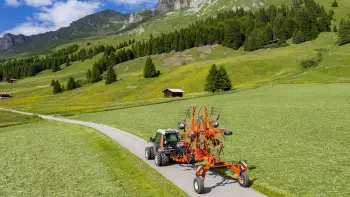 GA 7501 w pozycji transportowej