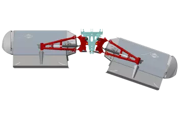 Zakres ruchu zabezpieczenia najazdowego NON-STOP
