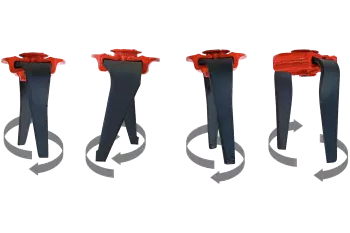 FAST-FIT, OPTIMIX, DURAKUHN, długie zęby 36 cm do głębokiej uprawy.