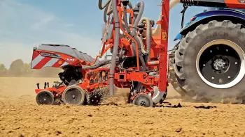 Nowy napęd elektryczny siewnika MAXIMA 3