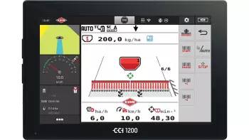CCI 1200 z siewnikiem MEGANT.