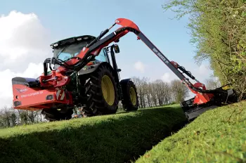 Kosiarka wysięgnikowa do trawy i żywopłotów KUHN PRO-LONGER GII 5183 Pi 5683 P: wysoka jakość pracy z tradycyjnym zakresem ruchu