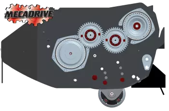 Opatentowany napęd mechaniczny MECADRIVE: kwintesencja specjalistycznej wiedzy firmy KUHN!