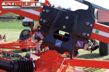 STABILIFT: mechaniczna i hydrauliczna blokada w pozycji transportowej