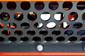 Sito w modelu TRP zapewnia jednorodny efekt rozdrabniania.