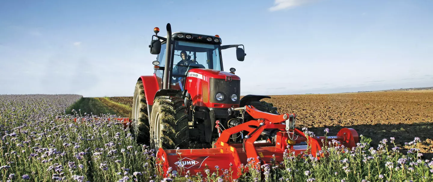 Konstrukcja ramy zaczepu rozdrabniaczy BP serii 100 jest bardzo wytrzymała.