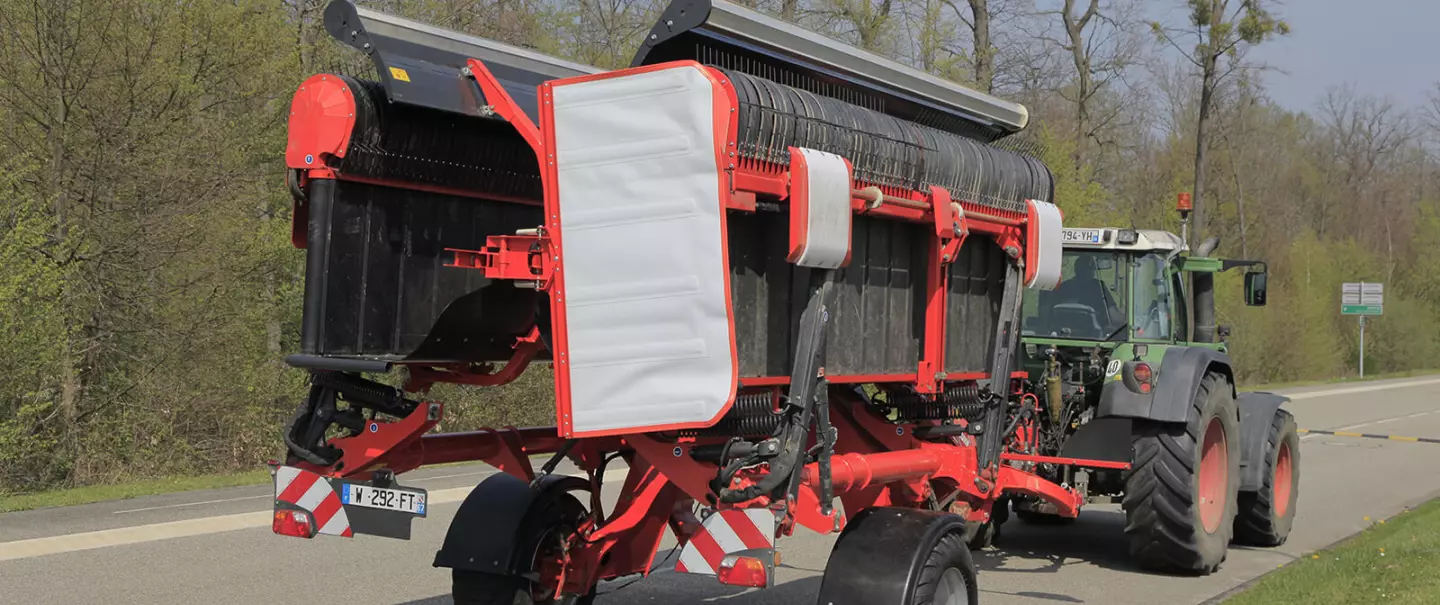 MERGE MAXX 1090 połączenie pasów przy transporcie drogowym