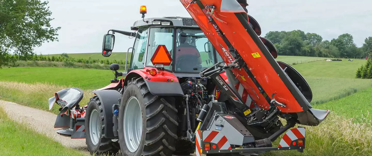 PZ 3015 w pozycji transportowej