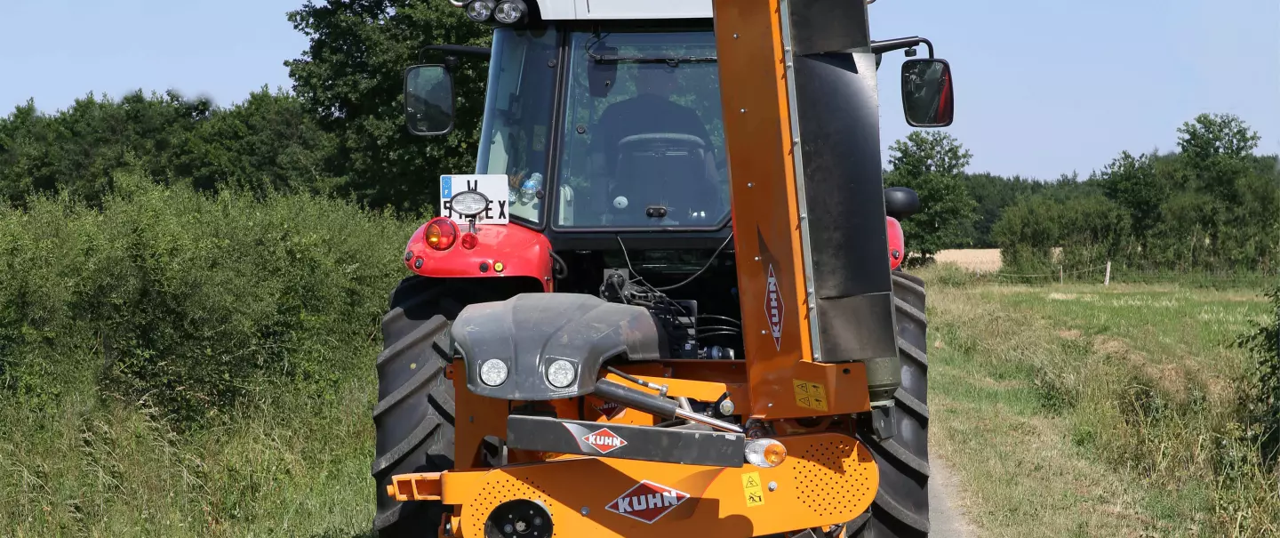 Kosiarka do poboczy SPRING LONGER 70 transportu po drodze